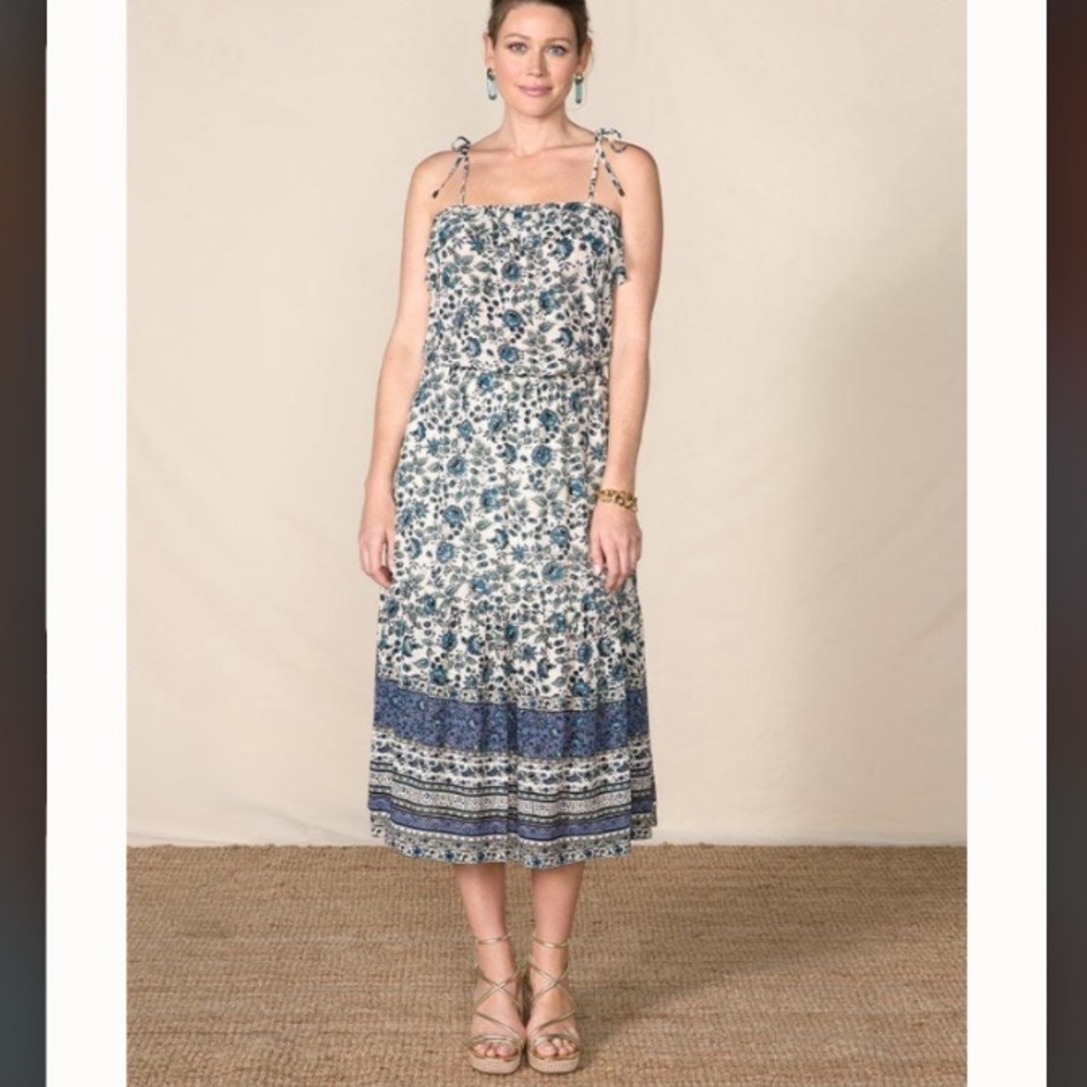 Matilda Jane - Maisie Midi Dress with Floral Border